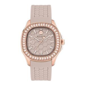 Philipp Plein $pectre Lady Crystal Watch Rose Gold Womens